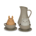 Silicone Bath Toys - Cup Set - Stone par Konges Sløjd - Baby Shower Gifts | Jourès