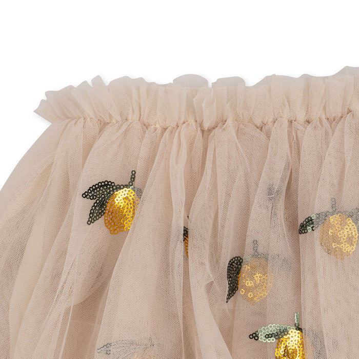 Yvonne Tulle Skirt - 2y to 4y - Lemon par Konges Sløjd - Dresses & skirts | Jourès