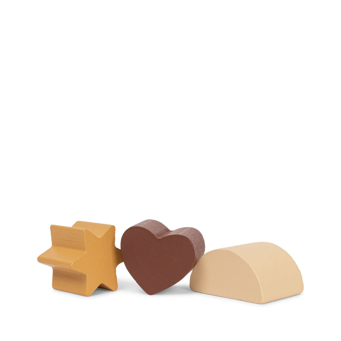 Wooden Shape Sorter - Multi par Konges Sløjd - Educational toys | Jourès