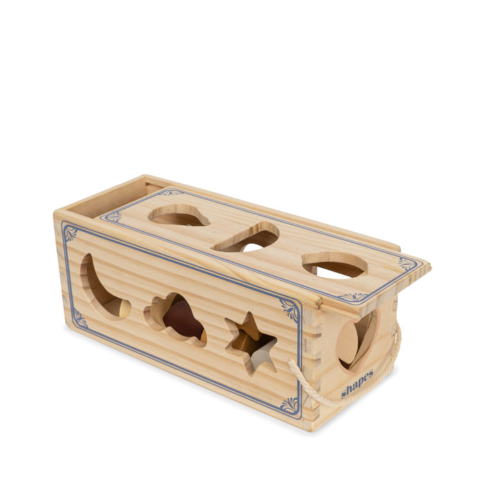 Wooden Shape Sorter - Multi par Konges Sløjd - Toys, Teething Toys & Books | Jourès