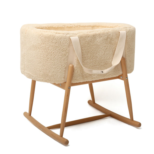 KUKO Moses Basket & Mattress - Fur / Milk par Charlie Crane - Furniture | Jourès