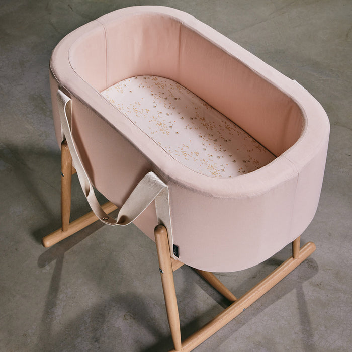 KUKO Moses Basket & Mattress - Nude par Charlie Crane - Baby Rockers, Cribs, Moses and Bedding | Jourès