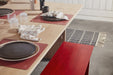 Kotai Bench Wooden - Cherry Red par OYOY Living Design - Nursery | Jourès