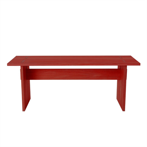 Kotai Bench Wooden - Cherry Red par OYOY Living Design - Chambre de bébé | Jourès