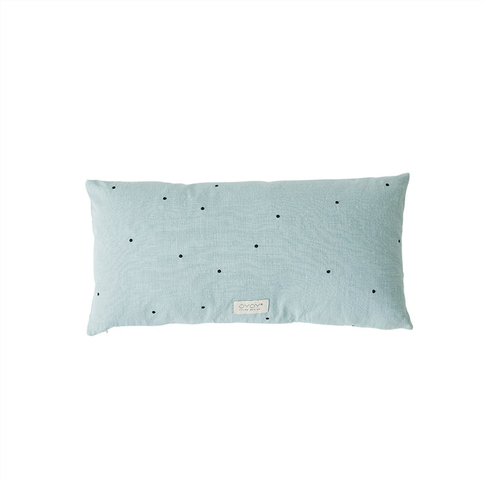 Kyoto Dot Cushion Long - Dusty Blue par OYOY Living Design - The Canada Day Sale - 15% Off Storewide* | Jourès