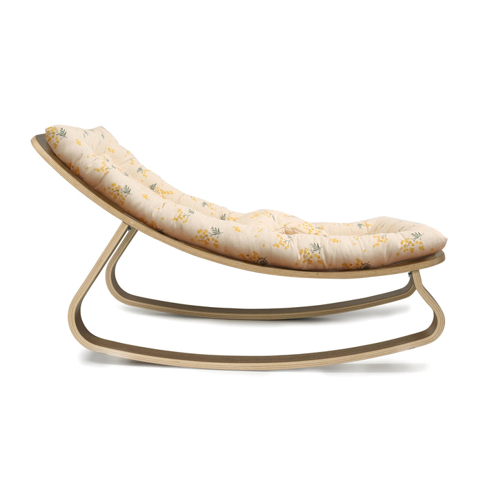 LEVO Baby Rocker - Walnut Wood - Mimosa par Charlie Crane - Gifts $100 and more | Jourès