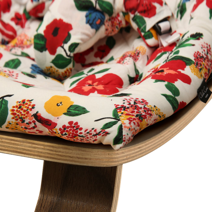 LEVO Baby Rocker - Walnut Wood - Hibiscus par Charlie Crane - Decor and Furniture | Jourès