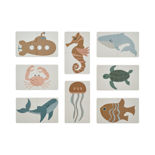 Brett Beginner Puzzle - Sea creatures / Sandy par Liewood - Puzzles, Memory Games & Magnets | Jourès