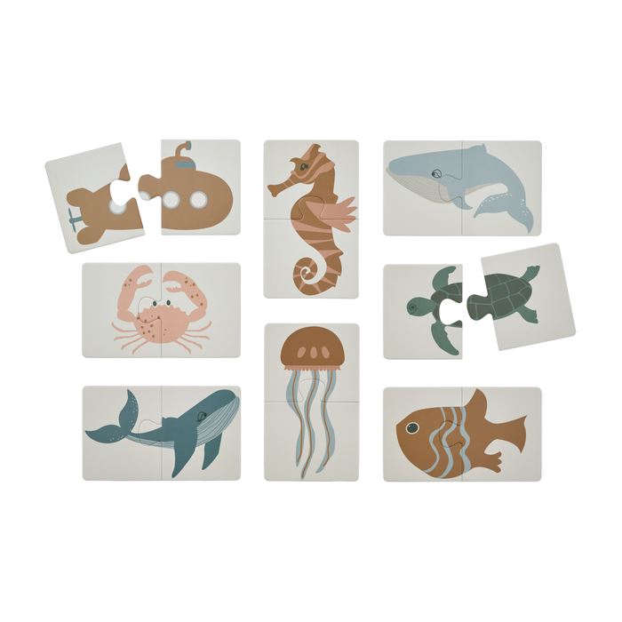 Brett Beginner Puzzle - Sea creatures / Sandy par Liewood - Puzzles, Memory Games & Magnets | Jourès