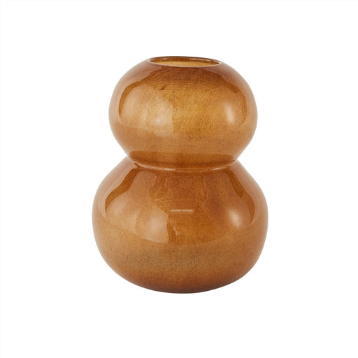 Lasi Vase Large - Amber -Ø25,5 x H30 cm par OYOY Living Design - $100 et plus | Jourès