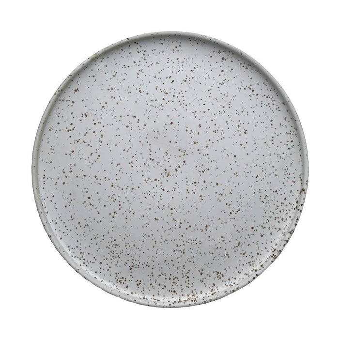 Inka Dinner Plate - Pack of 2 - White / Light Brown par OYOY Living Design - Jourès Home | Jourès