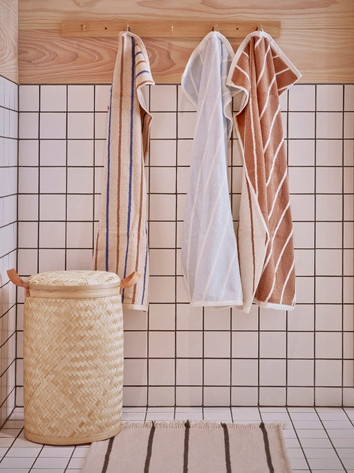 Lina Recycled Bath Mat - Offwhite par OYOY Living Design - Nouveautés  | Jourès
