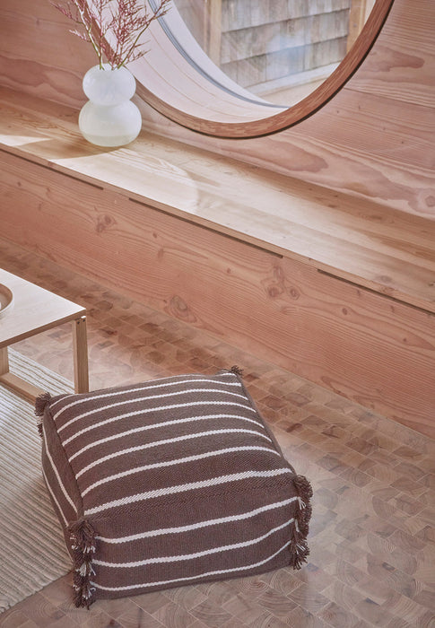 Lina Recycled Pouf - Caramel par OYOY Living Design - Chambre de bébé | Jourès