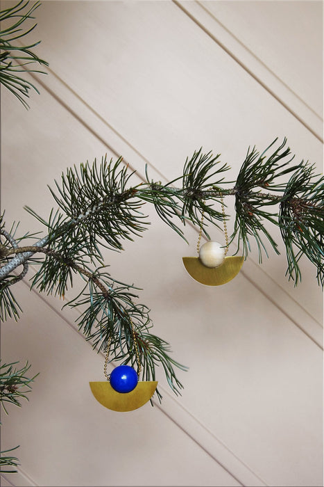 Lucia Christmas Ornament - Blue par OYOY Living Design - Calendriers de l'Avent et déco de Noël | Jourès