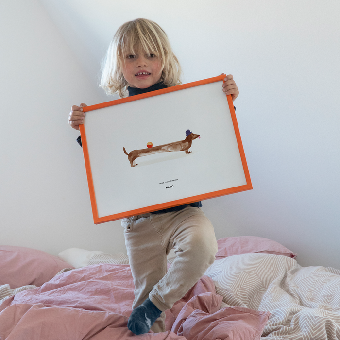 Doug the Dachshund 01 par Paper Collective - $100 et plus | Jourès