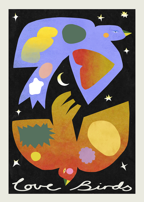 Love Birds par Paper Collective - $100 et plus | Jourès
