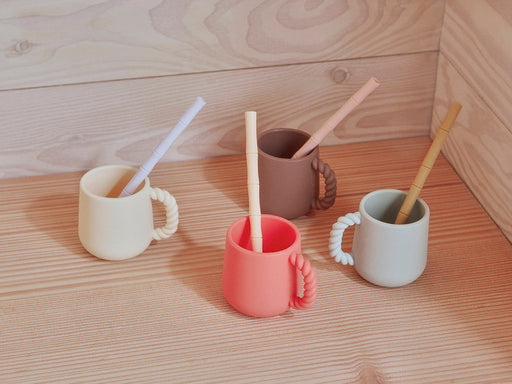 Mellow Cup - Pack of 2 - Choko / Pale Mint par OYOY Living Design - OYOY Mini | Jourès