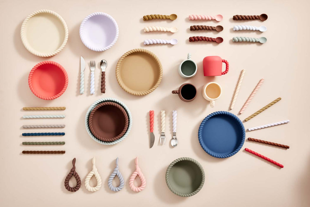 Mellow Cutlery - Pack of 3 par OYOY Living Design - Baby Bottles & Mealtime | Jourès