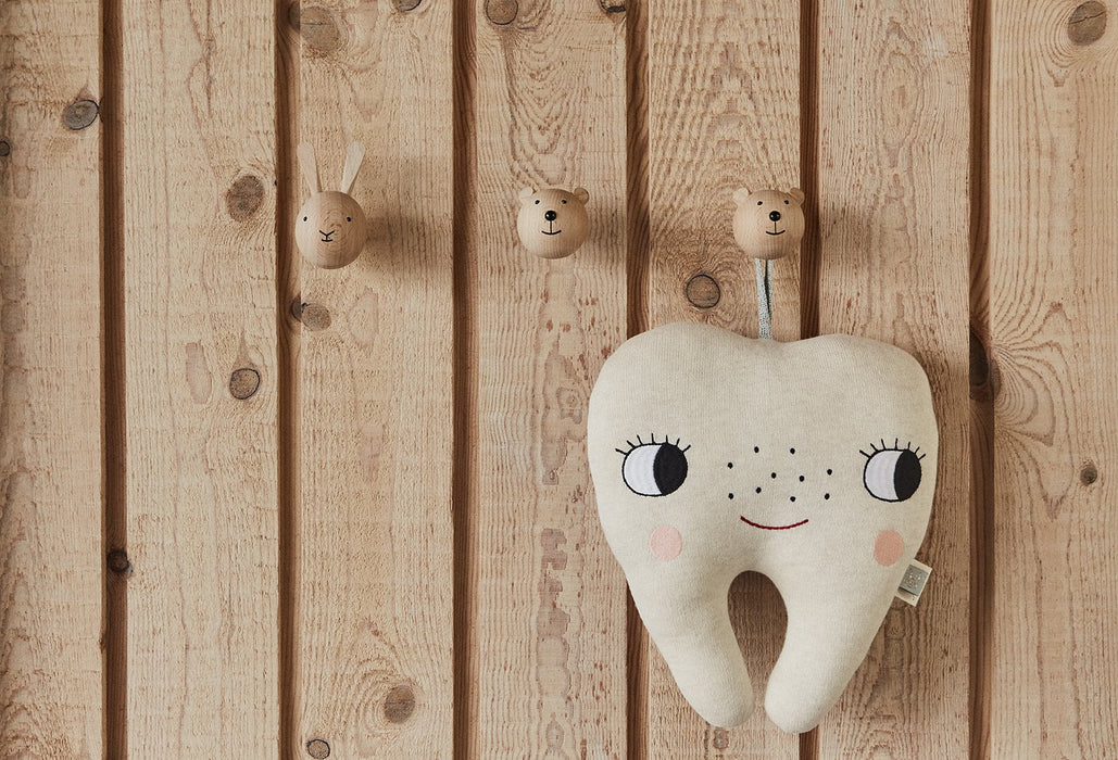 Mini Hook - Bear - Nature par OYOY Living Design - New in | Jourès