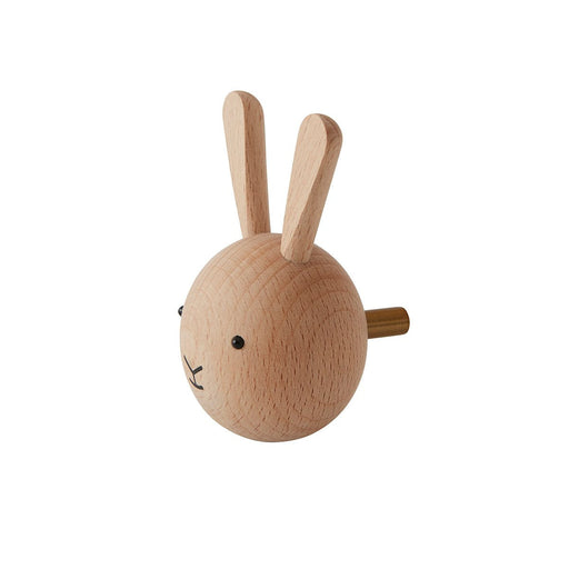 Mini Hook - Rabbit - Nature par OYOY Living Design - New in | Jourès