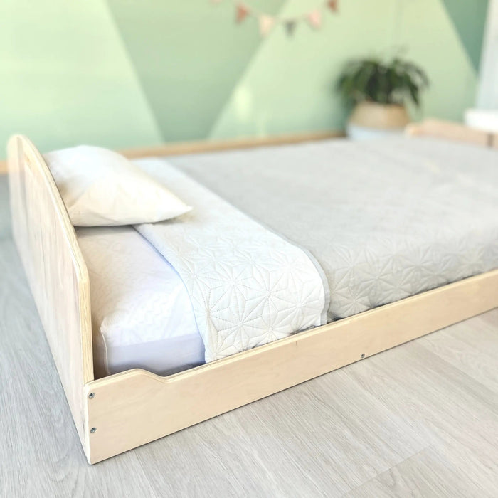 CHERRY TWIN - Montessori Floor Bed with Shelves par Sapiens Child - Baby | Jourès