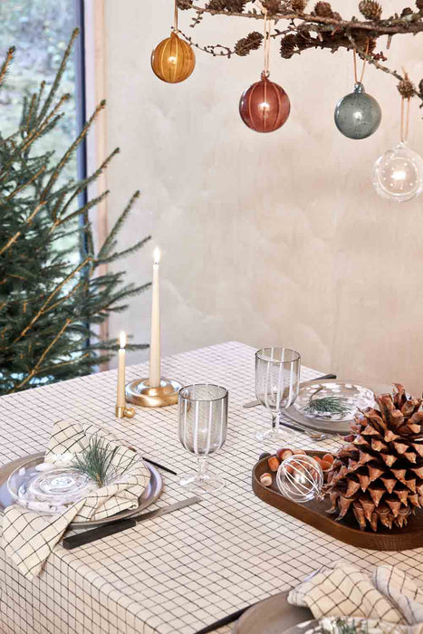 Natale Christmas Glass Ball par OYOY Living Design - Calendriers de l'Avent et déco de Noël | Jourès