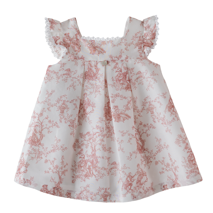 Summer Dress - 12m to 36m - Vintage Flowers par Pureté du bébé - Pureté du bébé | Jourès