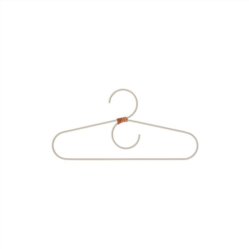 Hanger for kids - Tiny Fuku - 2 Pcs/Pack - Clay par OYOY Living Design - The Canada Day Sale - 15% Off Storewide* | Jourès