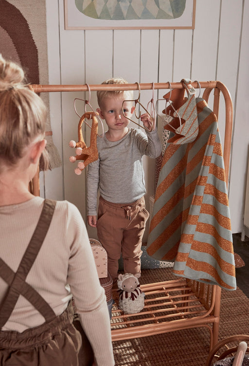 Hanger for kids - Tiny Fuku - 2 Pcs/Pack - Dusty Blue par OYOY Living Design - New in | Jourès