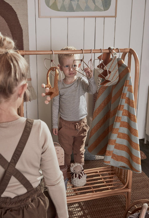 Hanger for kids - Tiny Fuku - 2 Pcs/Pack - Powder par OYOY Living Design - Jourès Home | Jourès