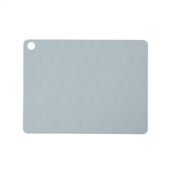 Placemat Dotto - 2 Pcs/Pack - Pale Blue par OYOY Living Design - OYOY Mini | Jourès