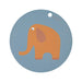 Placemat Elephant - Tourmaline par OYOY Living Design - The Safari Collection | Jourès
