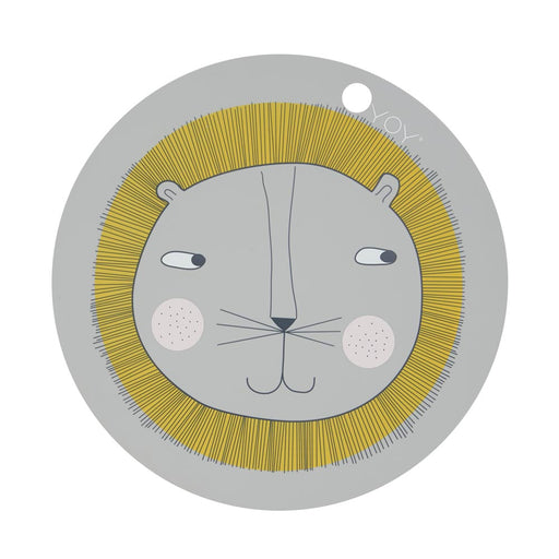 Placemat Lion - Light Grey par OYOY Living Design - New in | Jourès