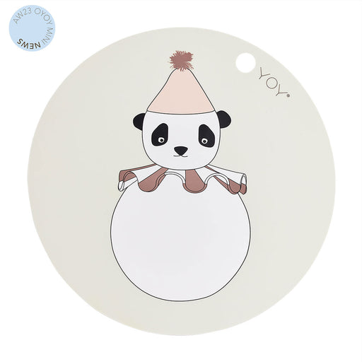 Placemat Panda Pompom par OYOY Living Design - OYOY Mini | Jourès