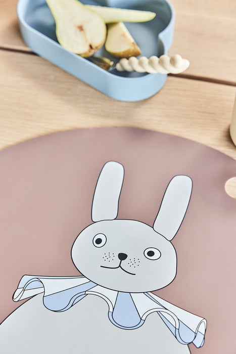 Placemat Rabbit Pompom par OYOY Living Design - Lunar New Year | Jourès