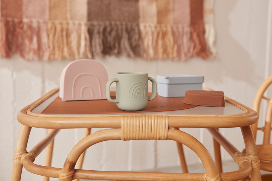 Rainbow Snack Bowl - Caramel par OYOY Living Design - Baby travel essentials | Jourès