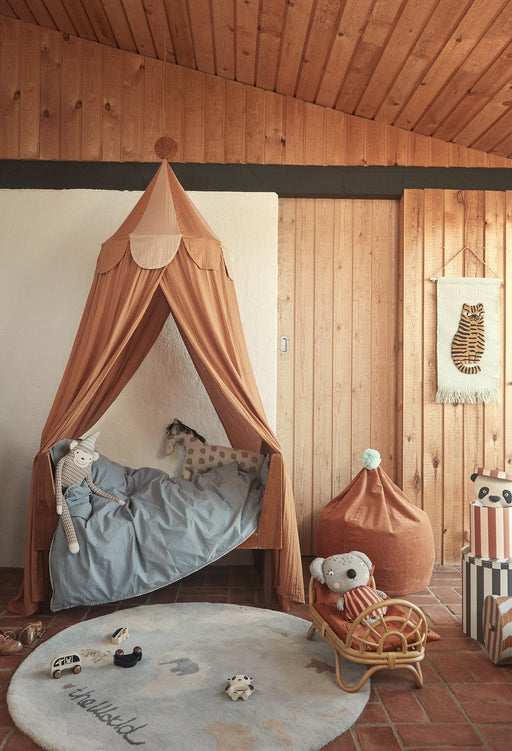 Rainbow Doll Bed - Nature par OYOY Living Design - Nouveautés  | Jourès