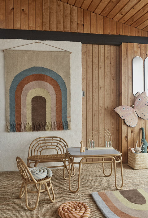 Rainbow Mini Chair - Nature par OYOY Living Design - New in | Jourès