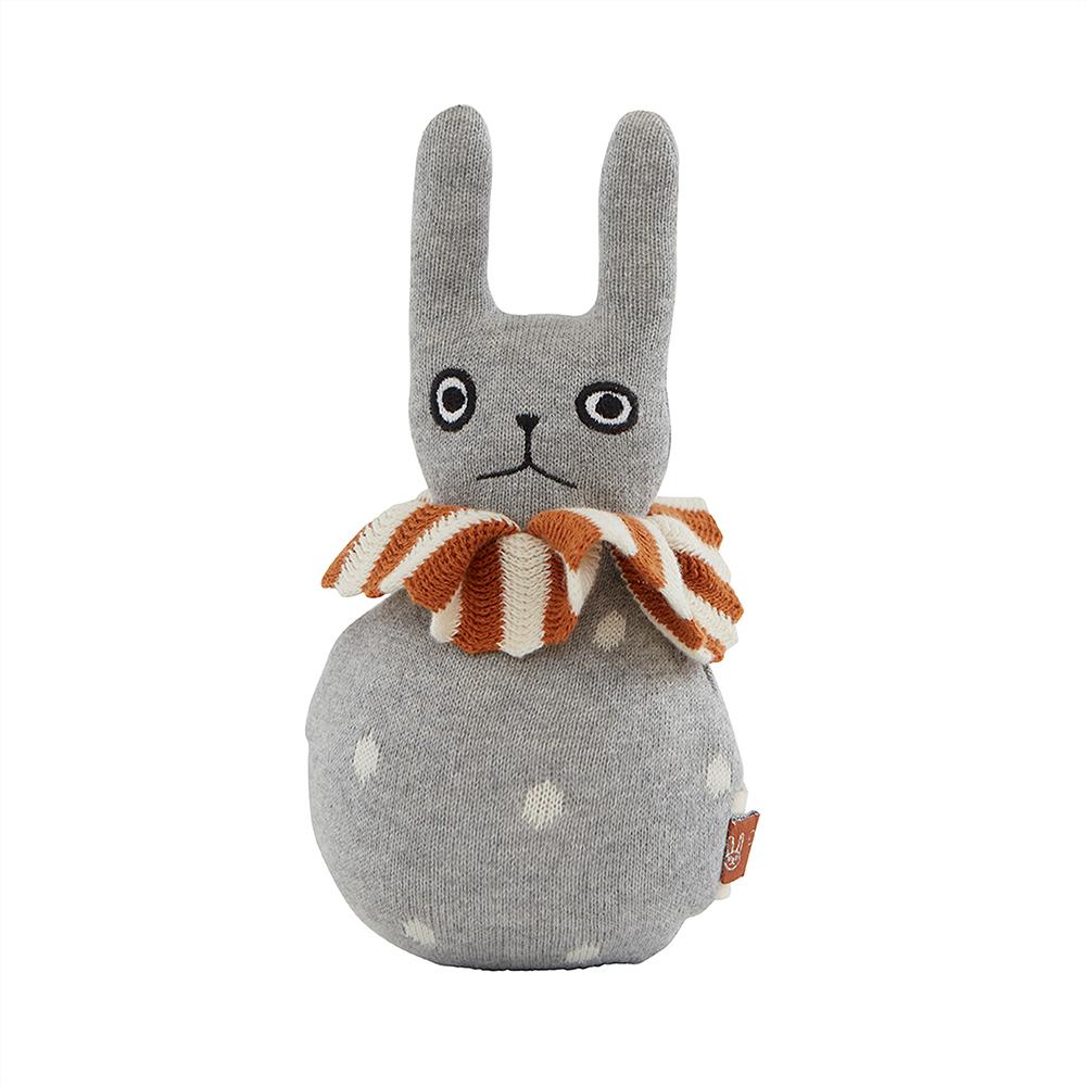 Roly Poly - Rabbit - Light Grey par OYOY Living Design - | Jourès