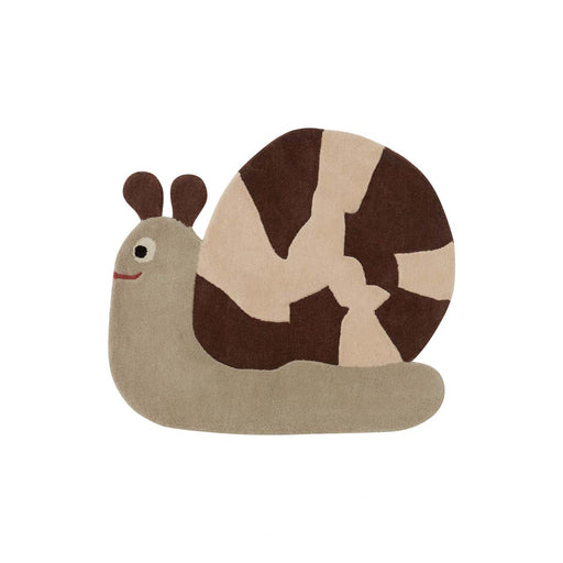 Sally Snail Rug - Brown par OYOY Living Design - Gifts $100 and more | Jourès