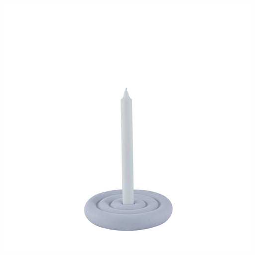 Savi Ceramic Candleholder - Low - Lavender par OYOY Living Design - OYOY Mini | Jourès