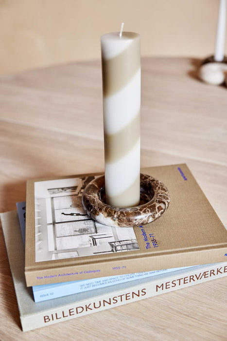 Savi Marble Candleholder - Large par OYOY Living Design - OYOY Mini | Jourès