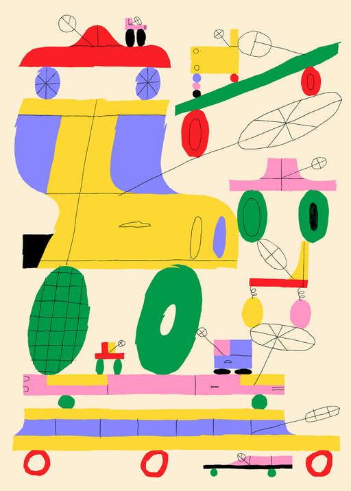 Cars 01 par Paper Collective - Produits | Jourès