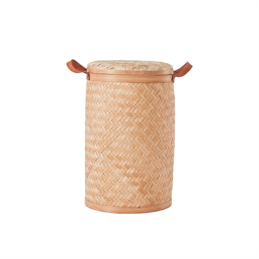 Sporta Laundry Bin - Round - Nature par OYOY Living Design - Gifts $100 and more | Jourès