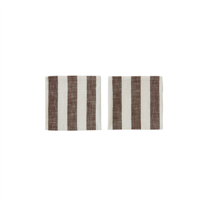 Striped Napkin - Pack of 2 - Choko par OYOY Living Design - The Canada Day Sale - 15% Off Storewide* | Jourès