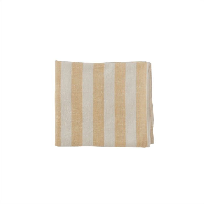 Striped Tablecloth - 260x140 cm - Vanilla par OYOY Living Design - The Canada Day Sale - 15% Off Storewide* | Jourès