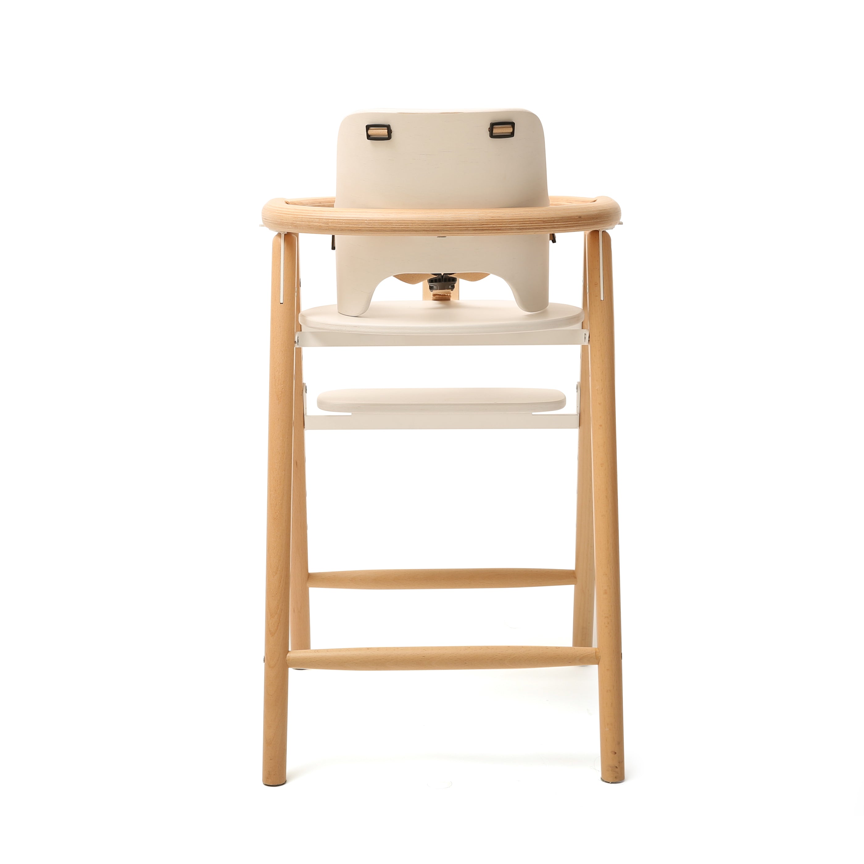 TOBO Evolutive Wooden High Chair - White par Charlie Crane - | Jourès