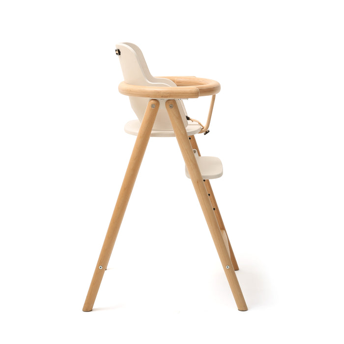 TOBO Evolutive Wooden High Chair - White par Charlie Crane - Kitchen | Jourès