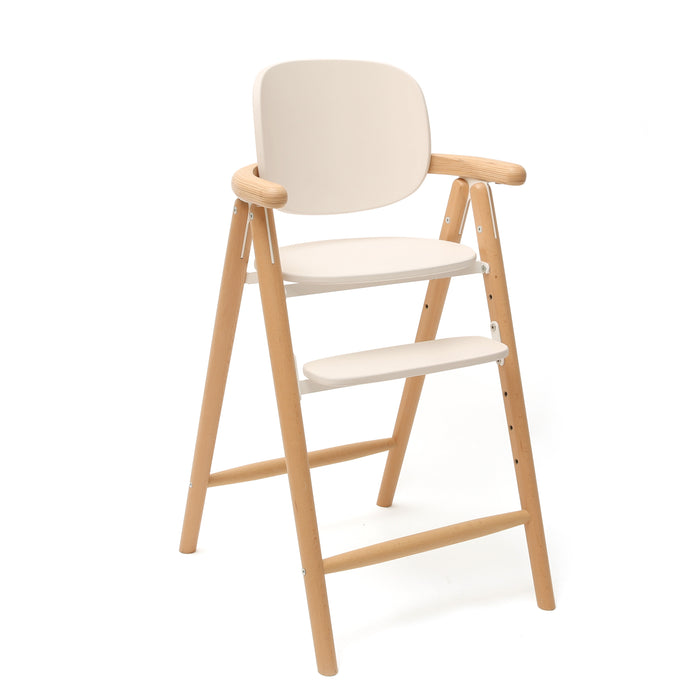 TOBO Evolutive Wooden High Chair - White par Charlie Crane - Bavettes et ustensils | Jourès