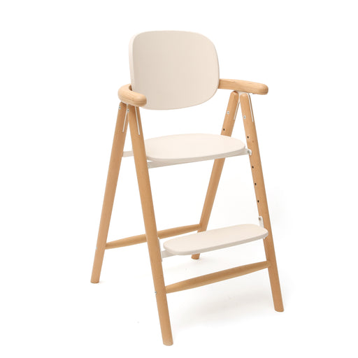 TOBO Evolutive Wooden High Chair - White par Charlie Crane - Mealtime | Jourès